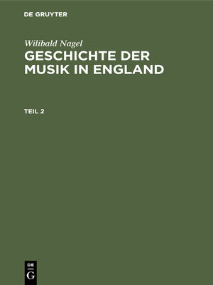 cover image of Wilibald Nagel